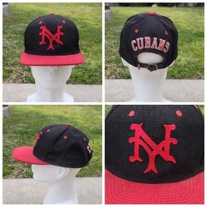 Vtg Common Union New York Cubans Negro Leagues Wool Blend Hat